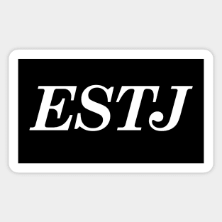 ESTJ Sticker